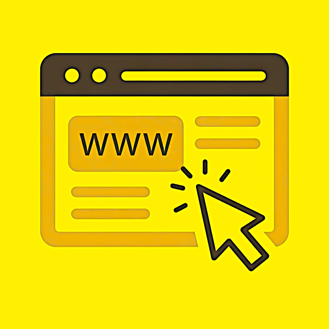 Ícone representativo de Site Estático